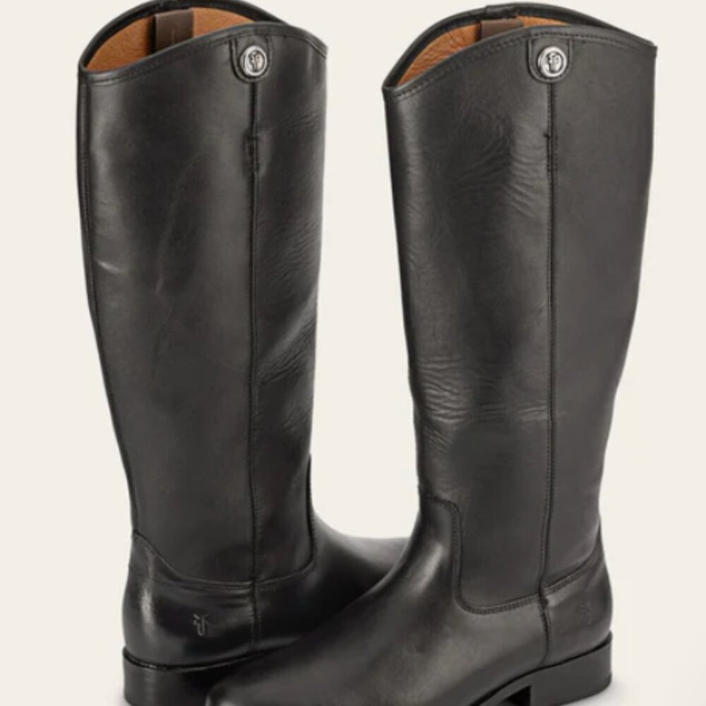 FRYE Melissa Button 2 Black / 5.5